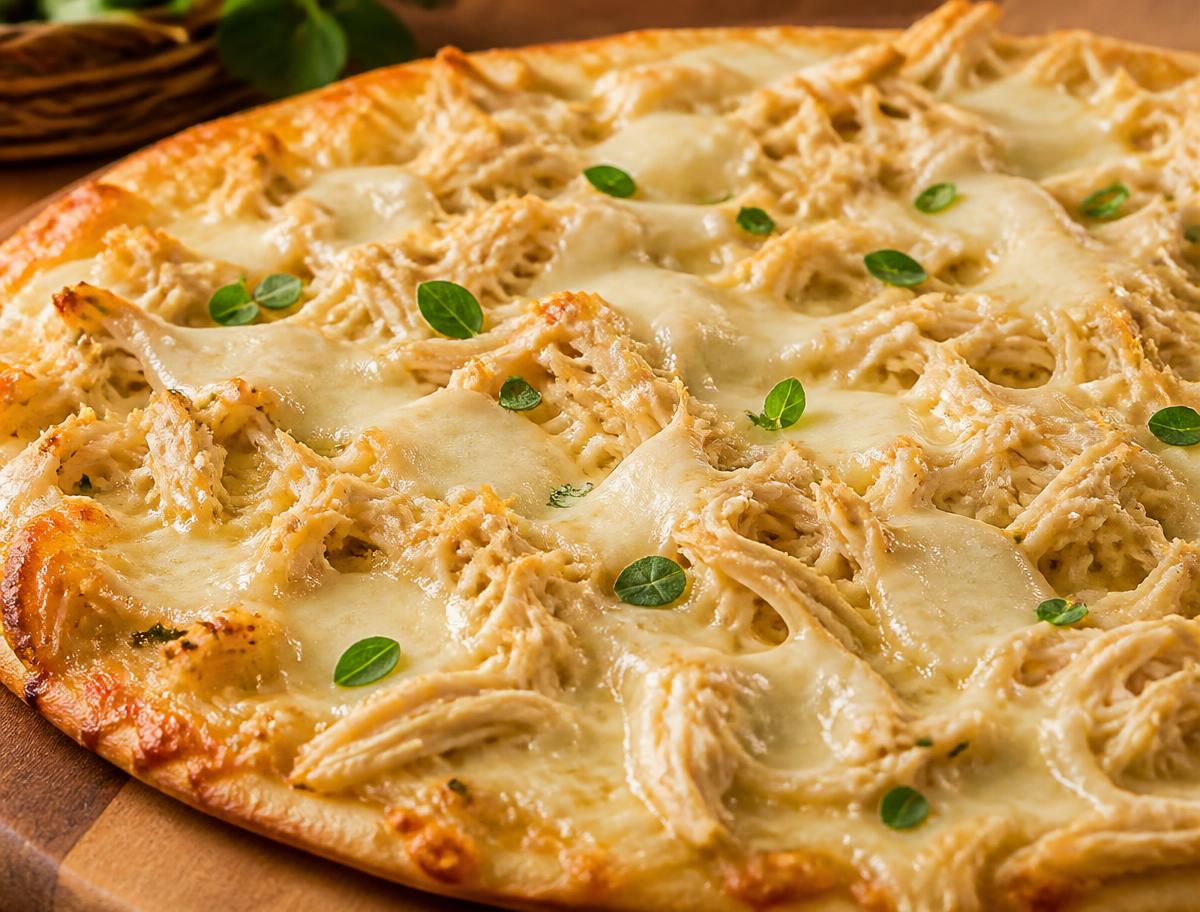 Opção 7 · Pizza de frango com requeijão