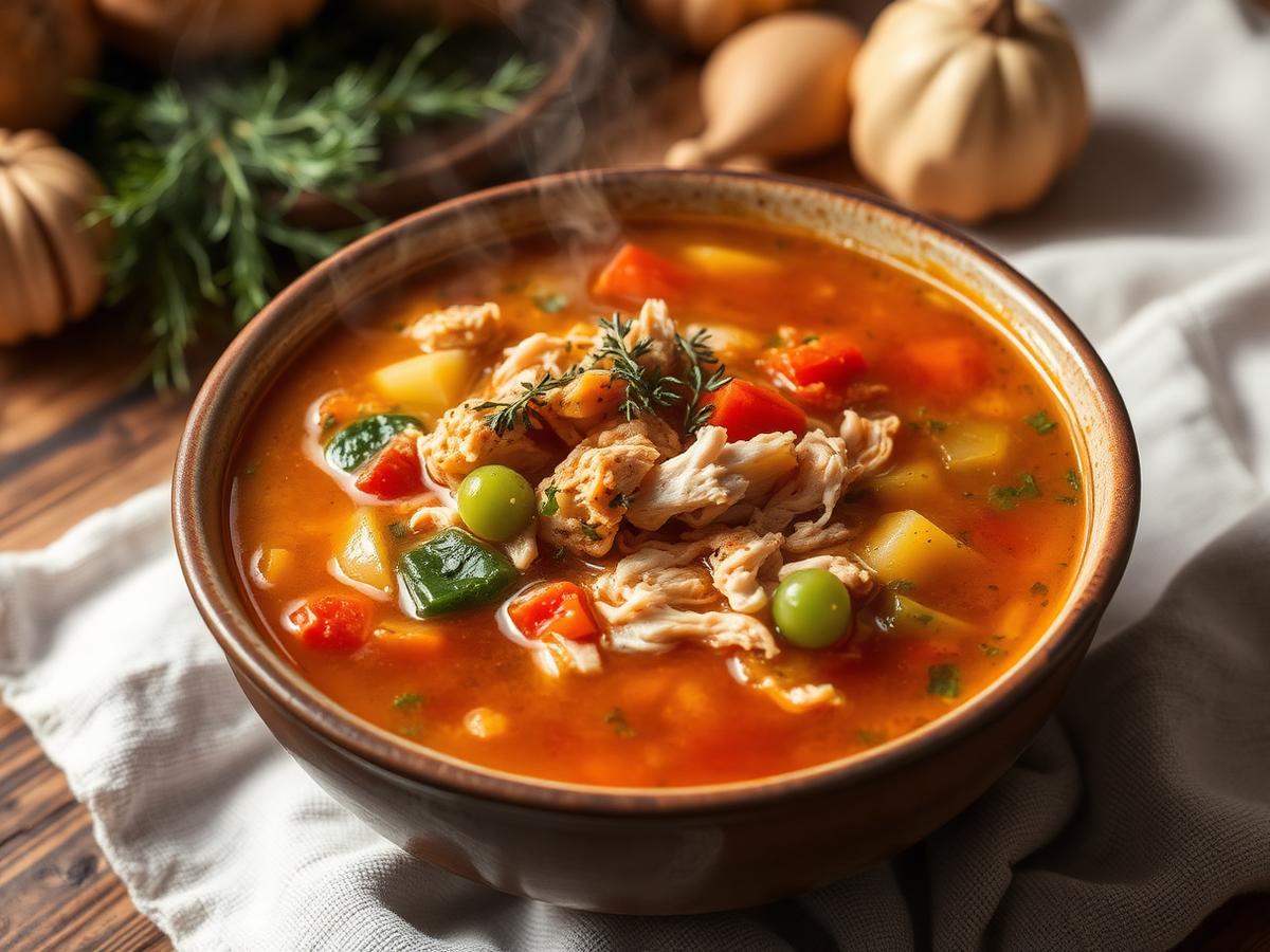 Opção 6 · Sopa ou creme de legumes